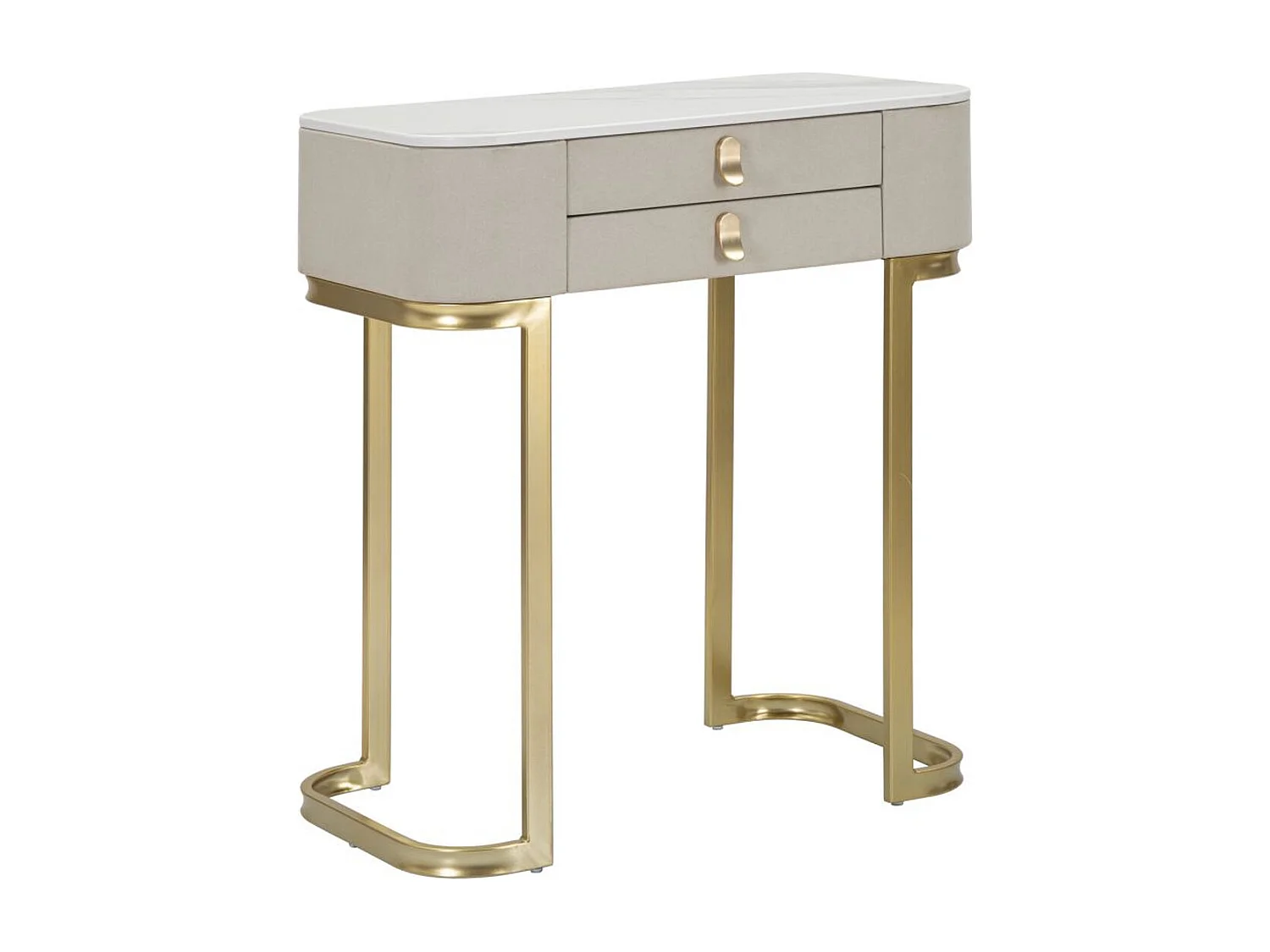 Table Console MF605, Beige, 70x40x80 cm, Seven Design