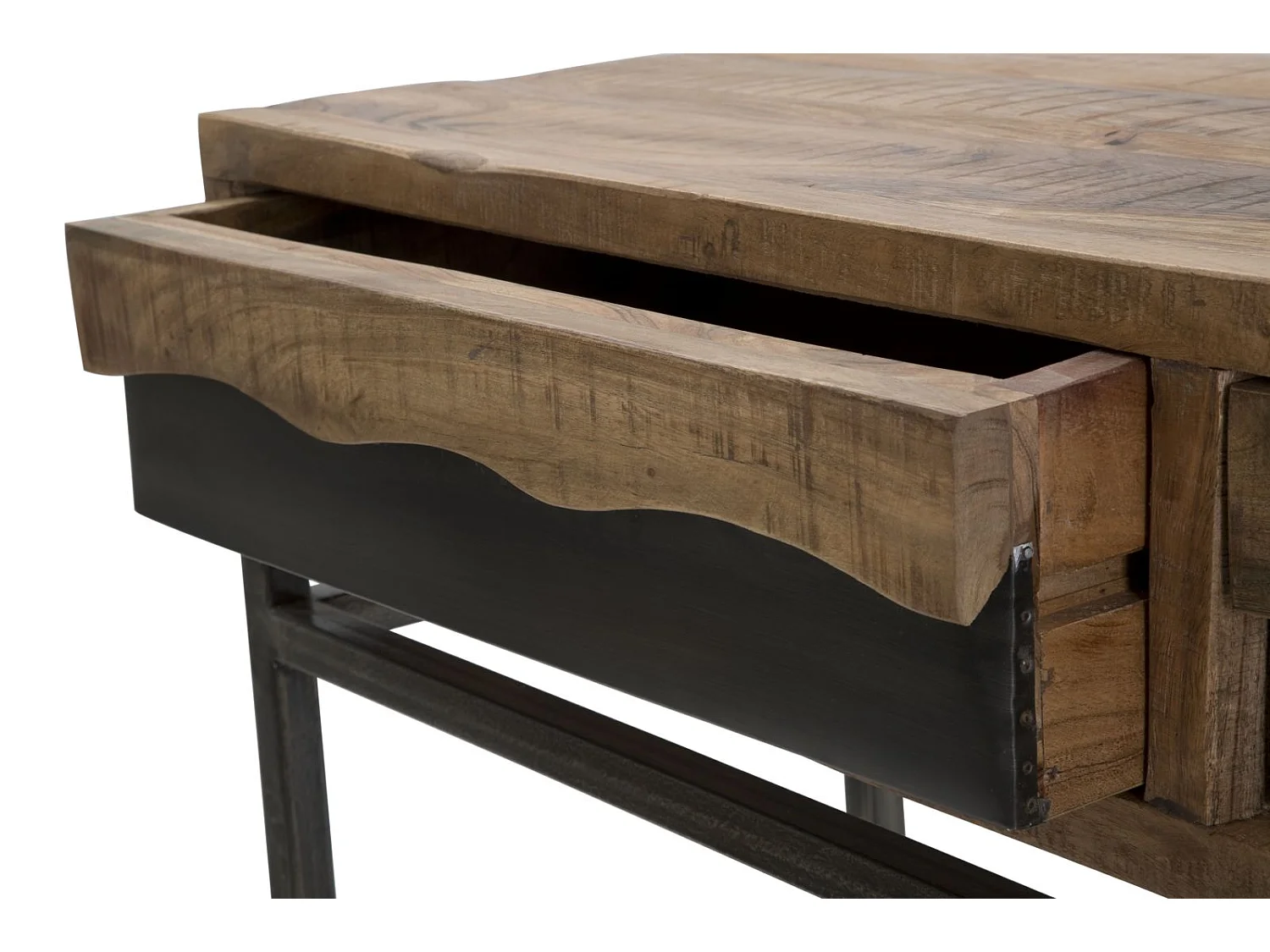 Tavolo Consolle MF602, Marrone, 118x40x80 cm, Epikasa