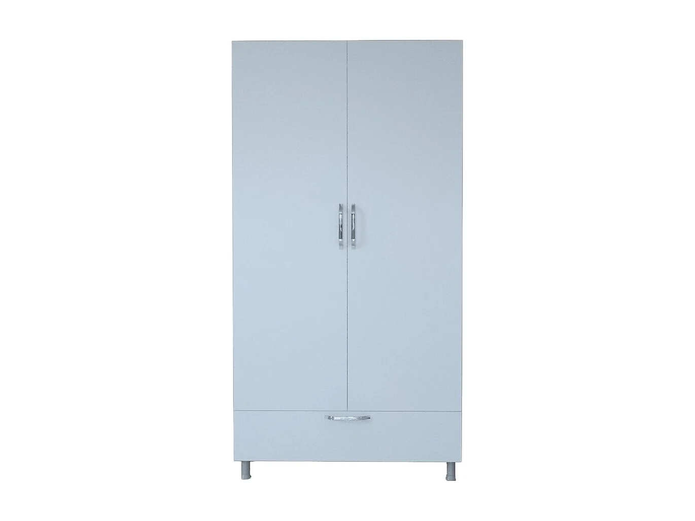 Armario Belize, Blanco, 90x40,5x173 cm, Epikasa