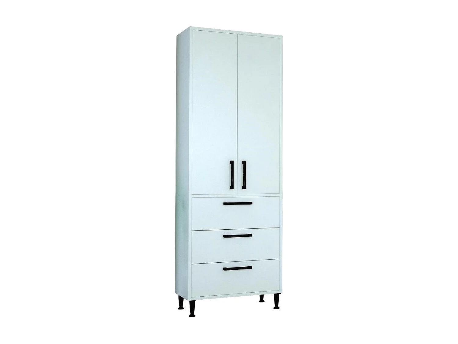 Armoire Ayo, Blanc, 60x32,7x176 cm, Epikasa
