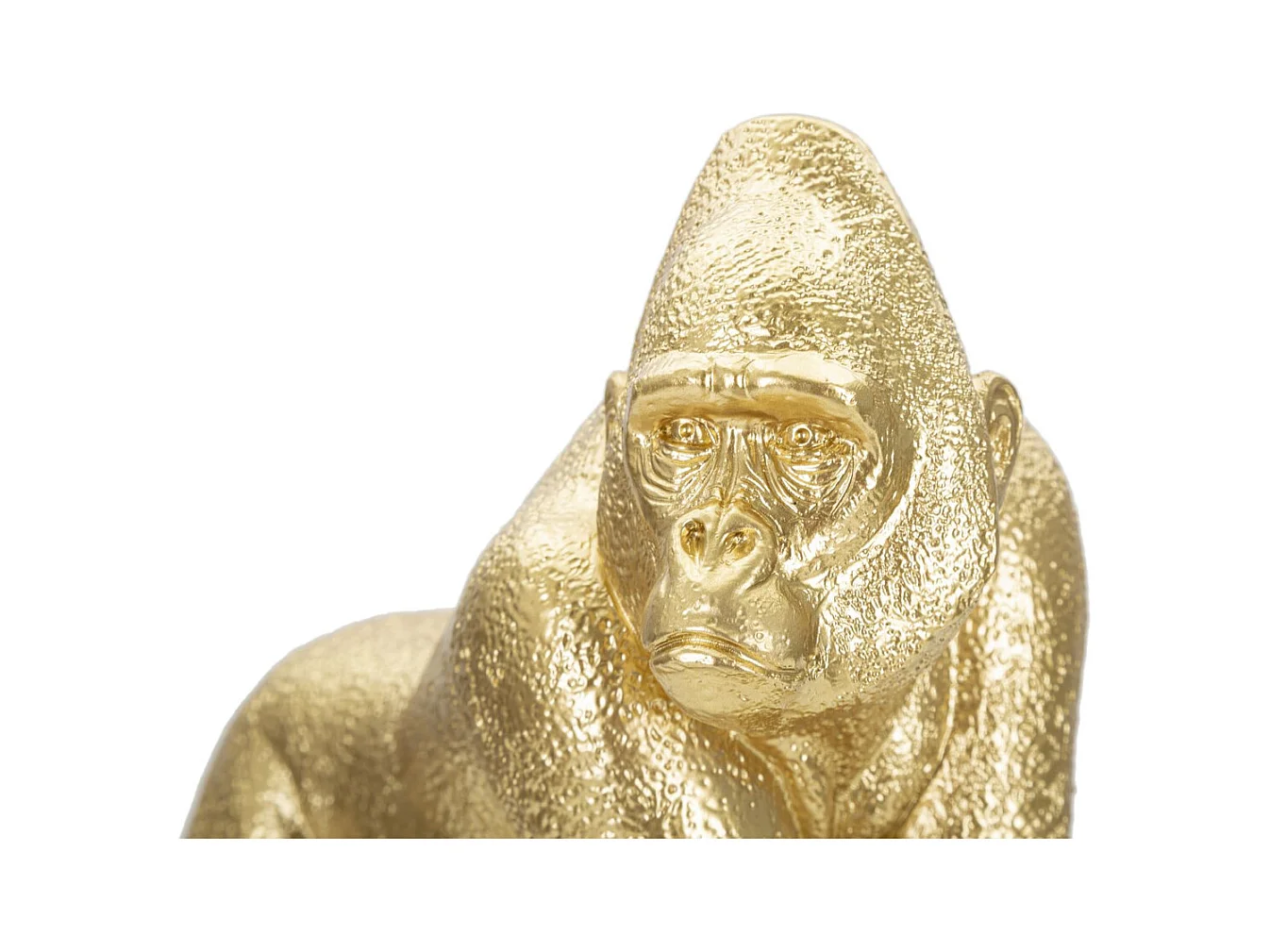 Sculpture Gorille 3, Or, 24,3x13,9x22,8 cm, Seven Design