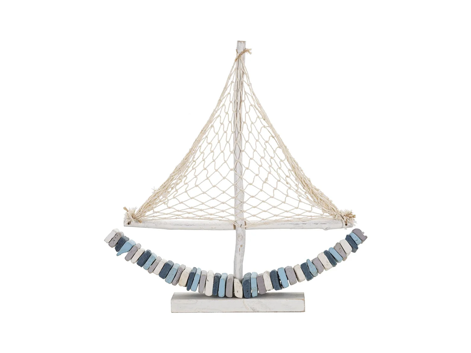 Sculpture Bateau 2, Multicouleur, 45x7x45 cm, Epikasa