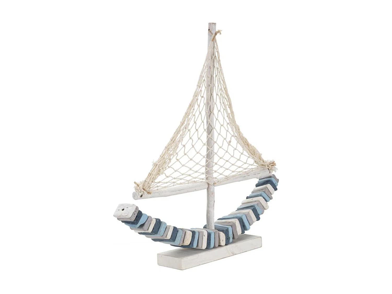 Rzeźba Barca 2, Wielokolorowy, 45x7x45 cm, Seven Design