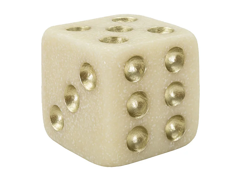 Escultura Matriz 1, Branco, 8x8x8 cm, Epikasa