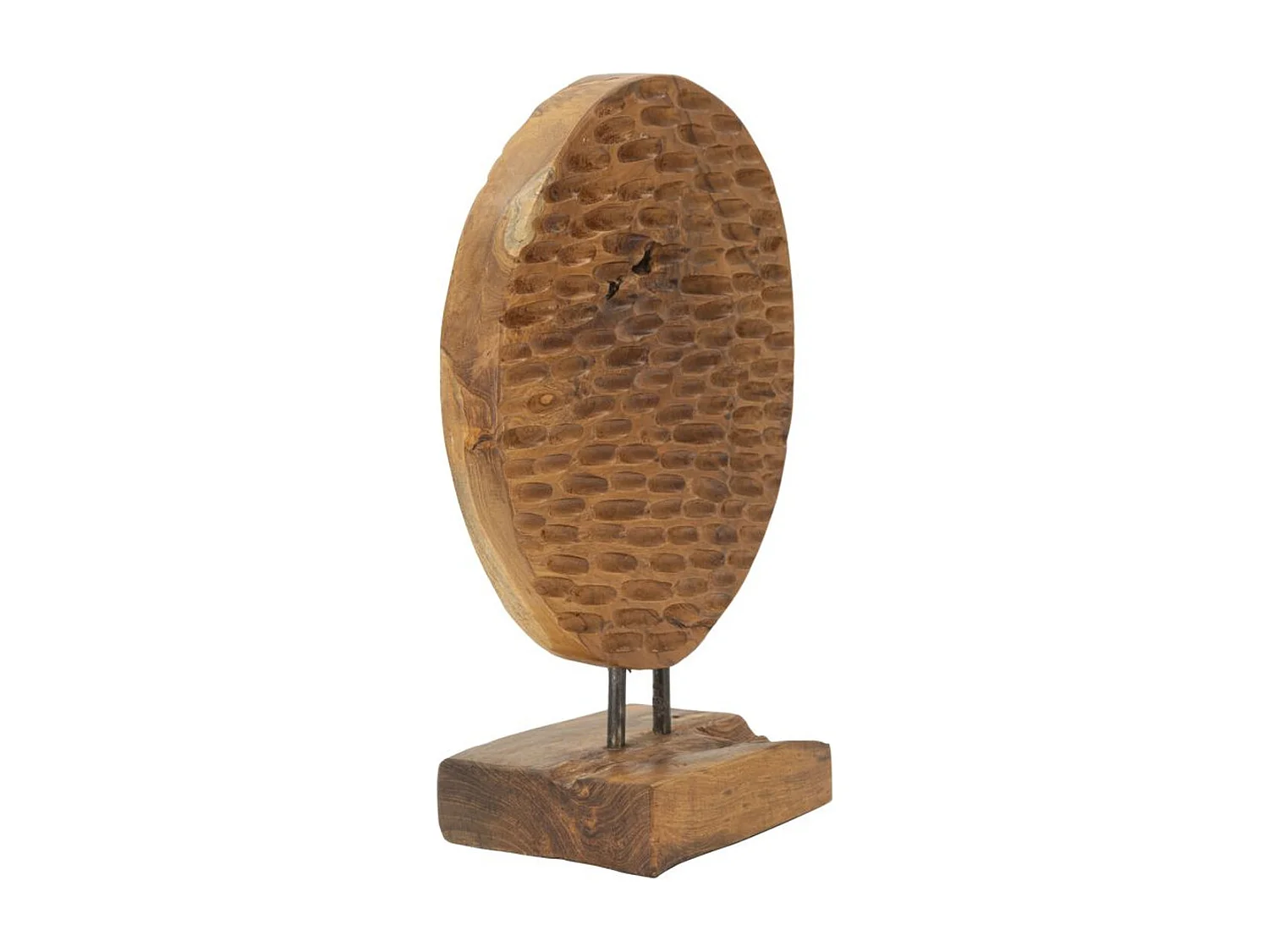 Sculpture MF363, Marron, 30x15,5x40 cm, Seven Design