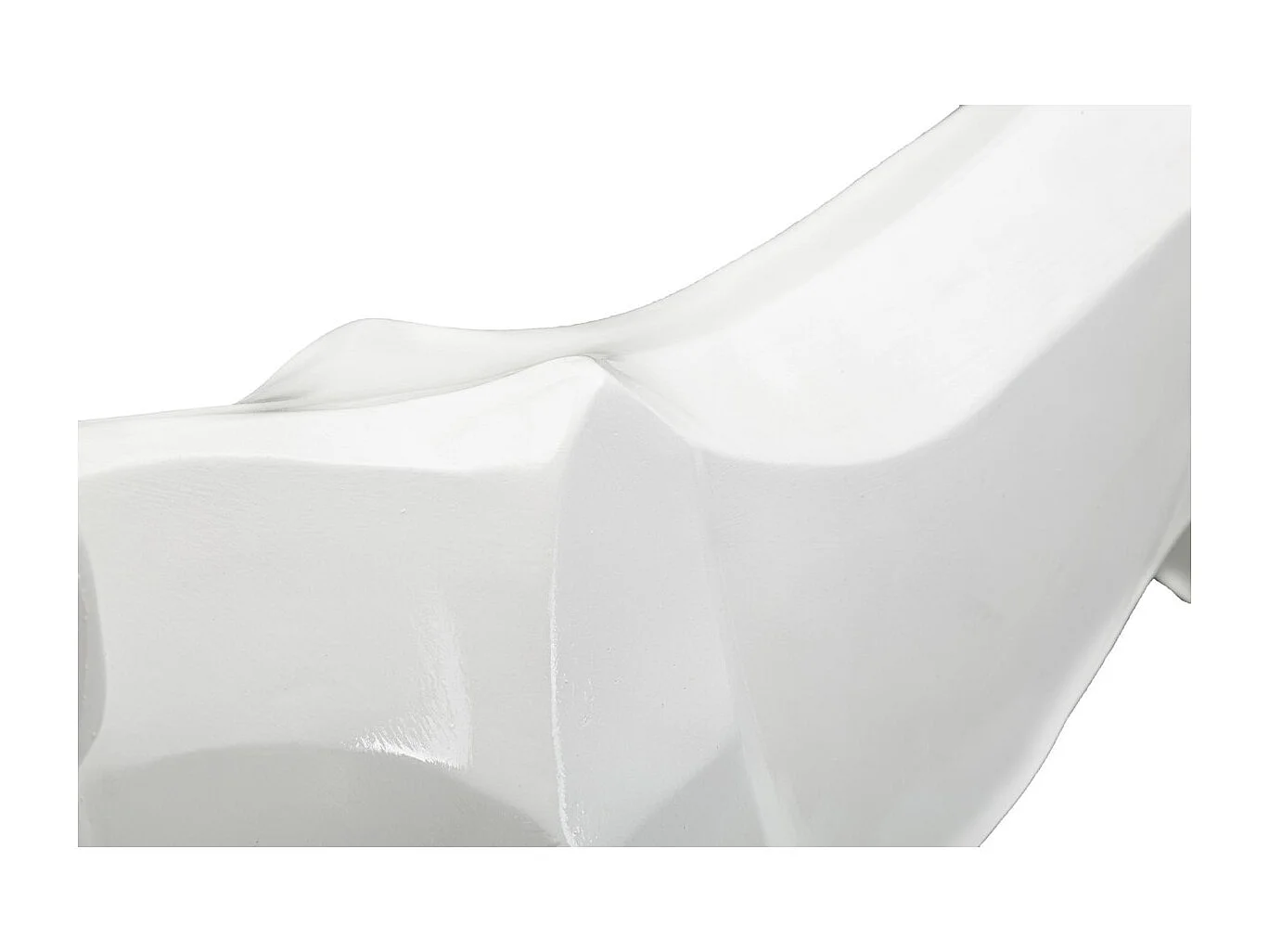 Rzeźba MF367, Biały, 70x18x32,5 cm, Seven Design