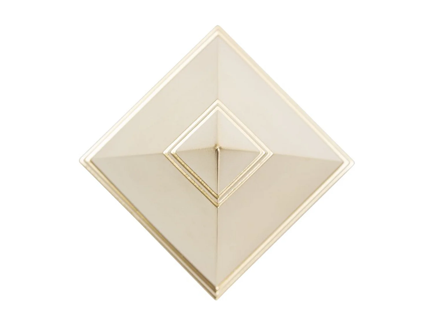 Sculpture Pyramide, Or, 11,5x11,5x15,5 cm, Seven Design