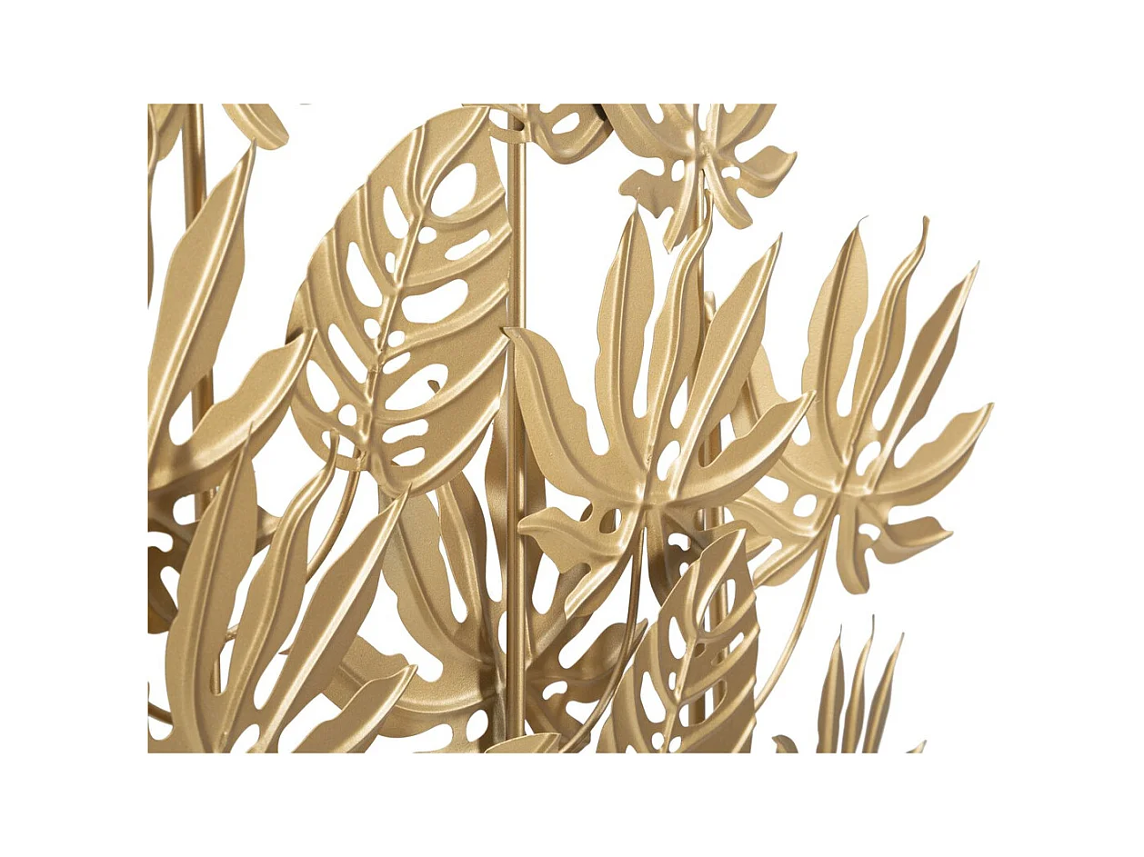 Sculpture Feuille 64, Or, 56x10x57,5 cm, Seven Design