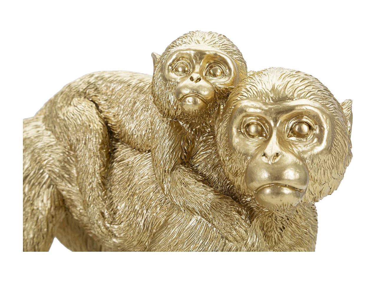 Sculpture Singe 13, Or, 29,5x11,5x18,5 cm, Seven Design