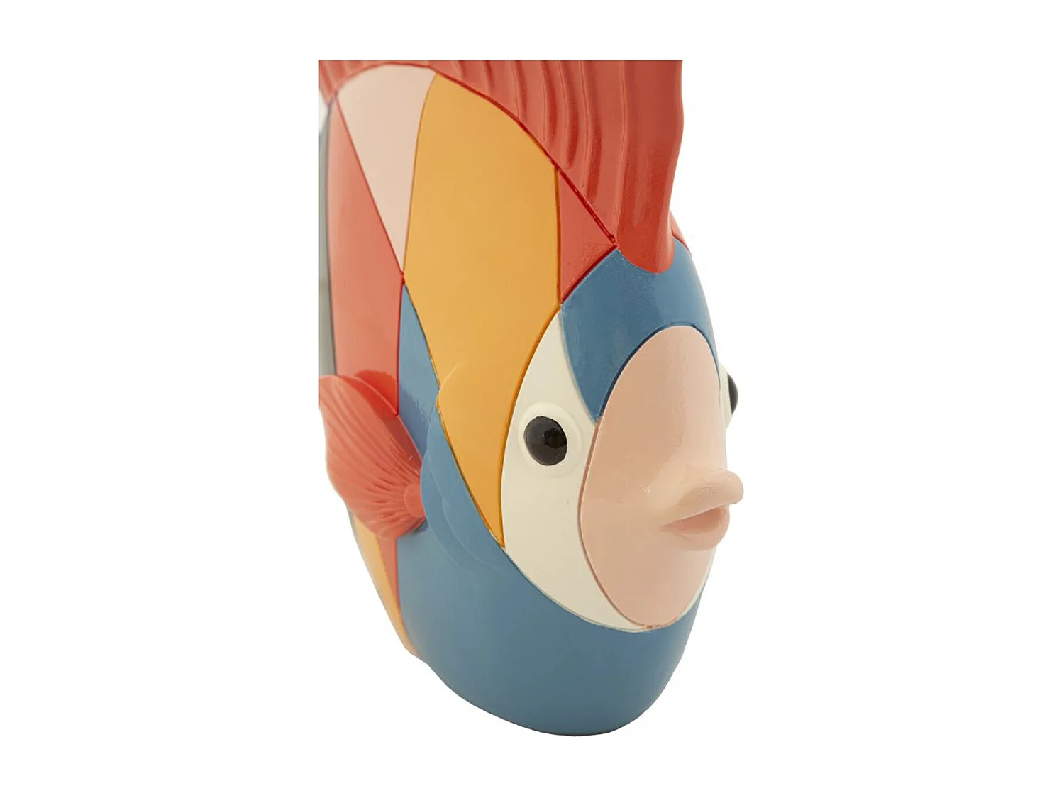 Sculpture Poisson 1, Multicouleur, 28x8x25 cm, Seven Design