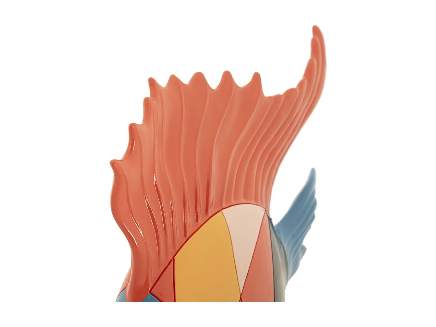 Rzeźba Ryba 1, Wielokolorowy, 28x8x25 cm, Epikasa