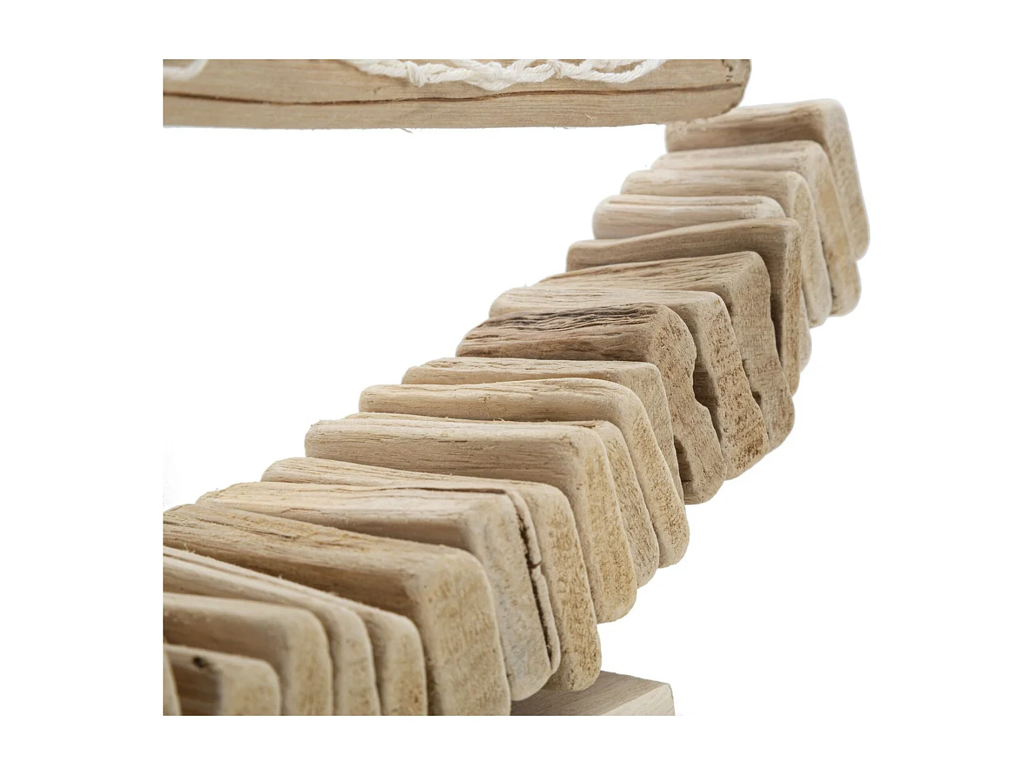 Sculpture Bateau 1, Marron, 45x7x45 cm, Seven Design