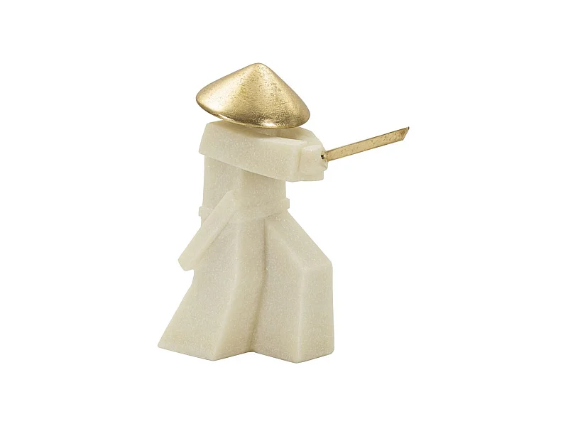 Escultura Japón 1, Oro, 34x12x30 cm, Seven Design