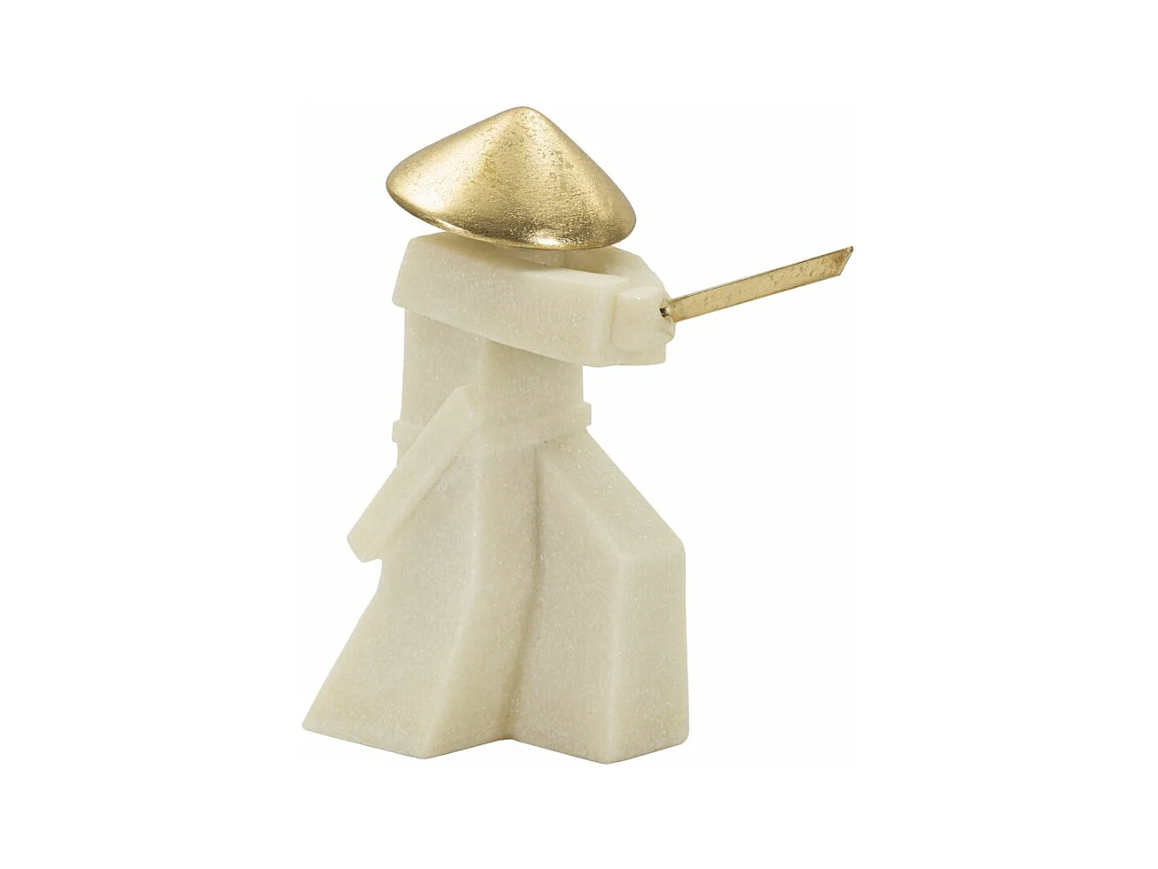 Sculpture Japon 1, Or, 34x12x30 cm, Epikasa