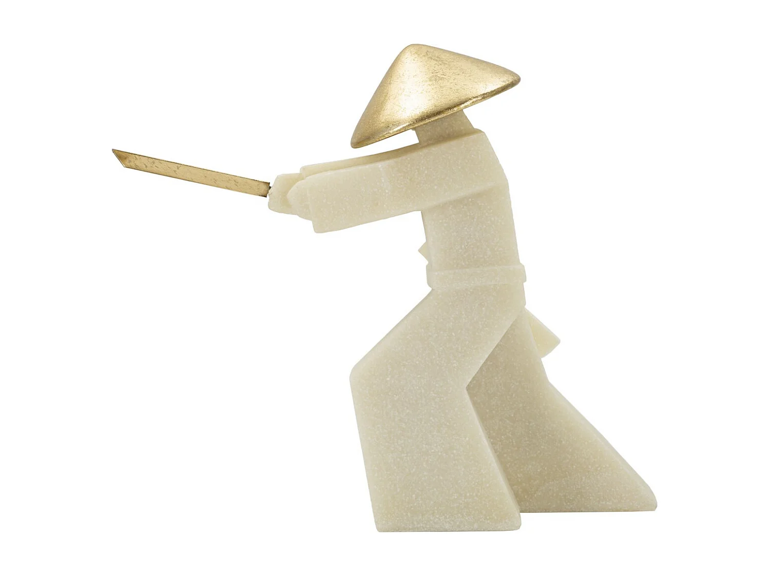 Sculpture Japon 1, Or, 34x12x30 cm, Seven Design