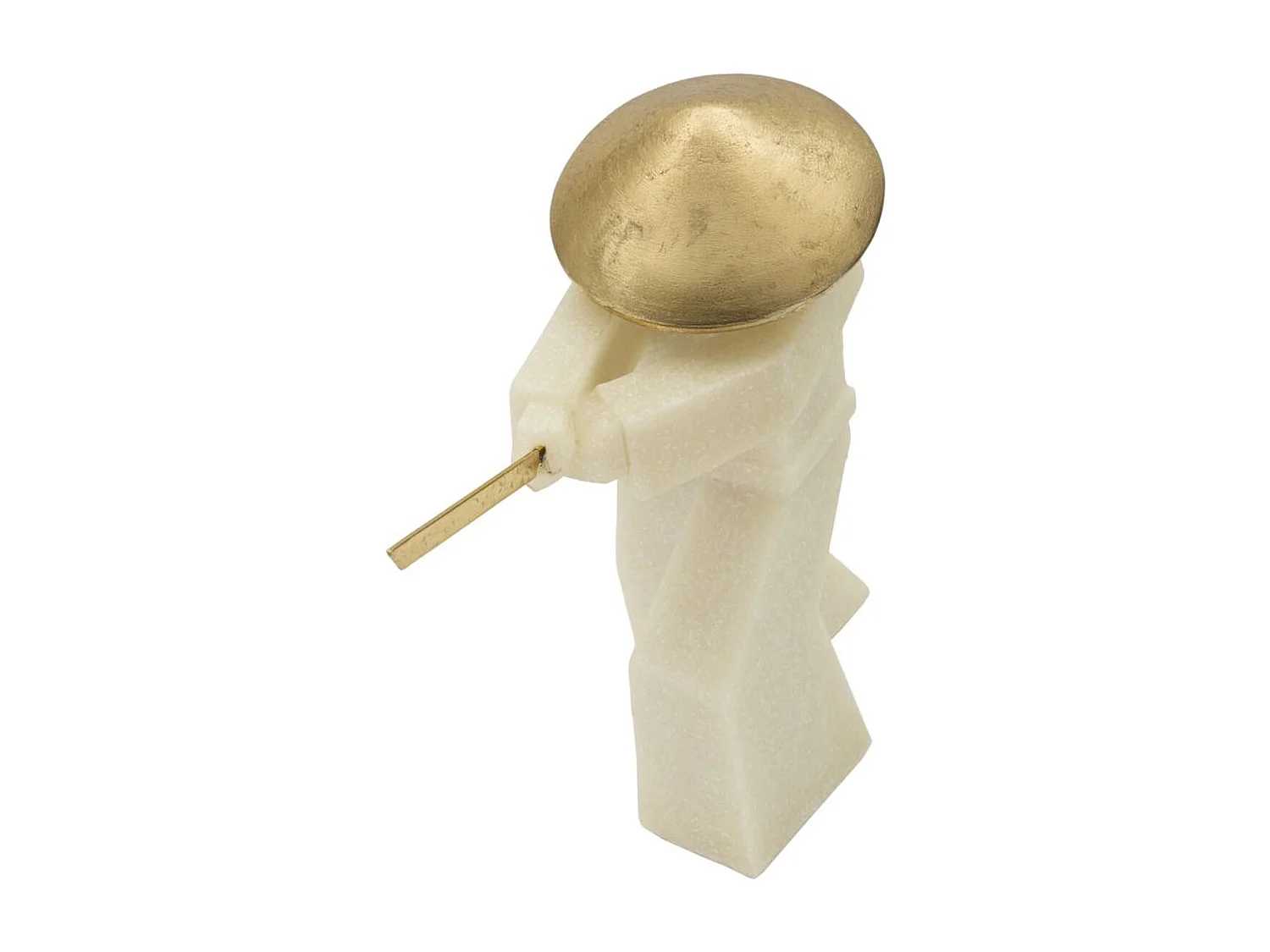 Sculpture Japon 1, Or, 34x12x30 cm, Seven Design