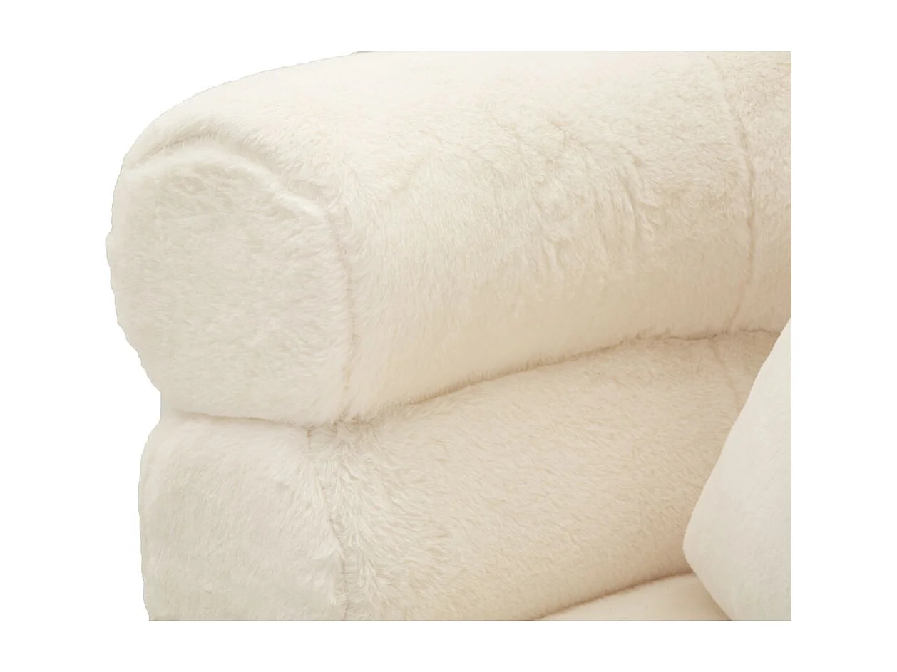 Poltrona MF310, Bianco, 78x68x85 cm, Seven Design