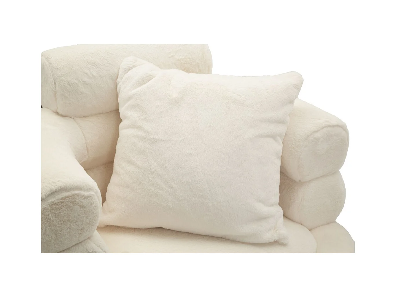 Poltrona MF310, Bianco, 78x68x85 cm, Seven Design