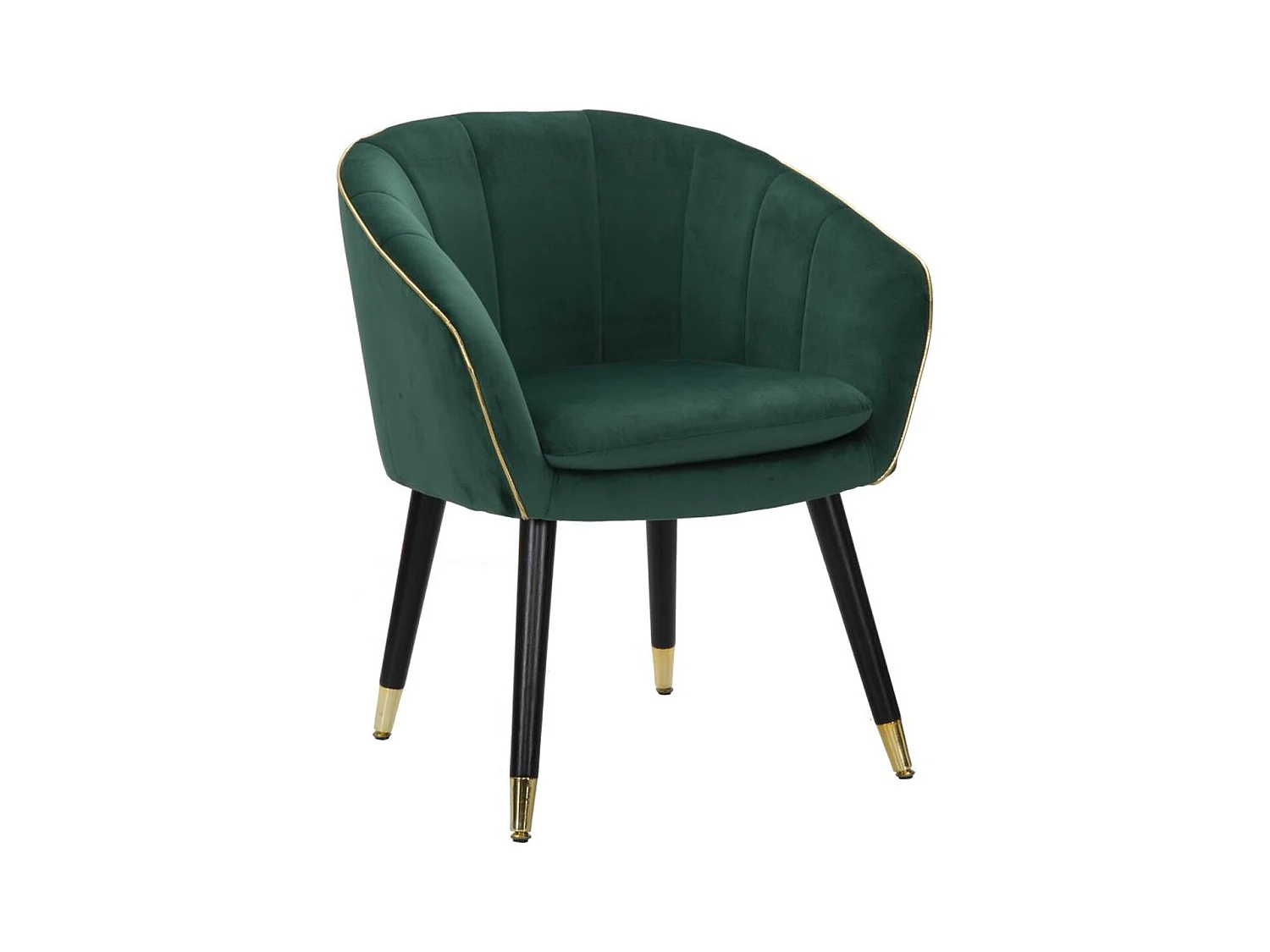 Fauteuil MF319, Vert, 62x58x78 cm, Epikasa