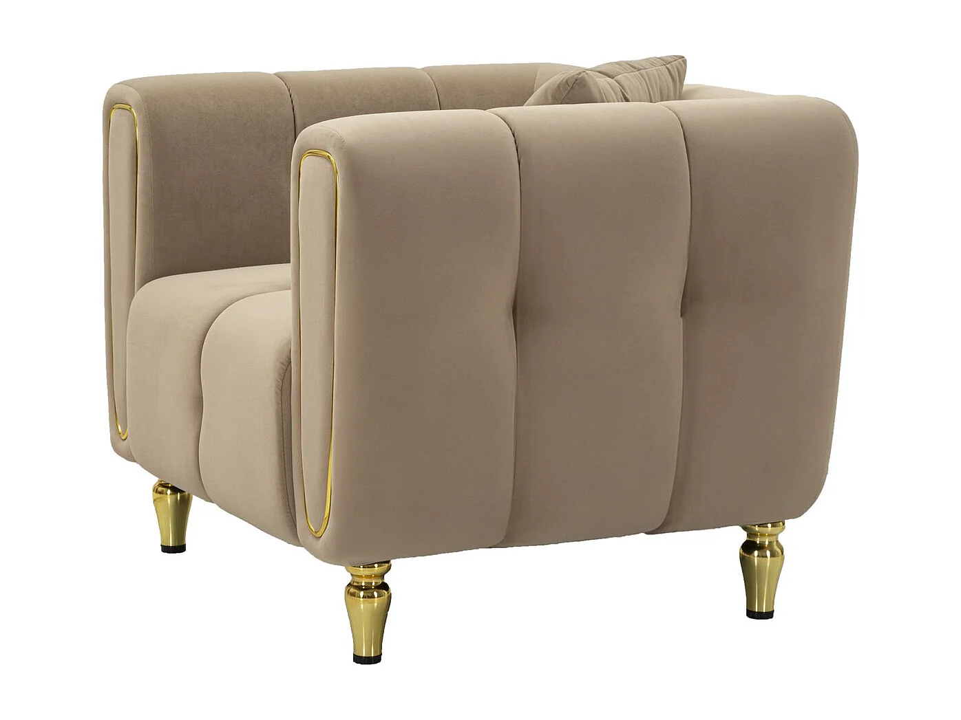 Fauteuil MF323, Bruin, 81x97x71 cm, Epikasa