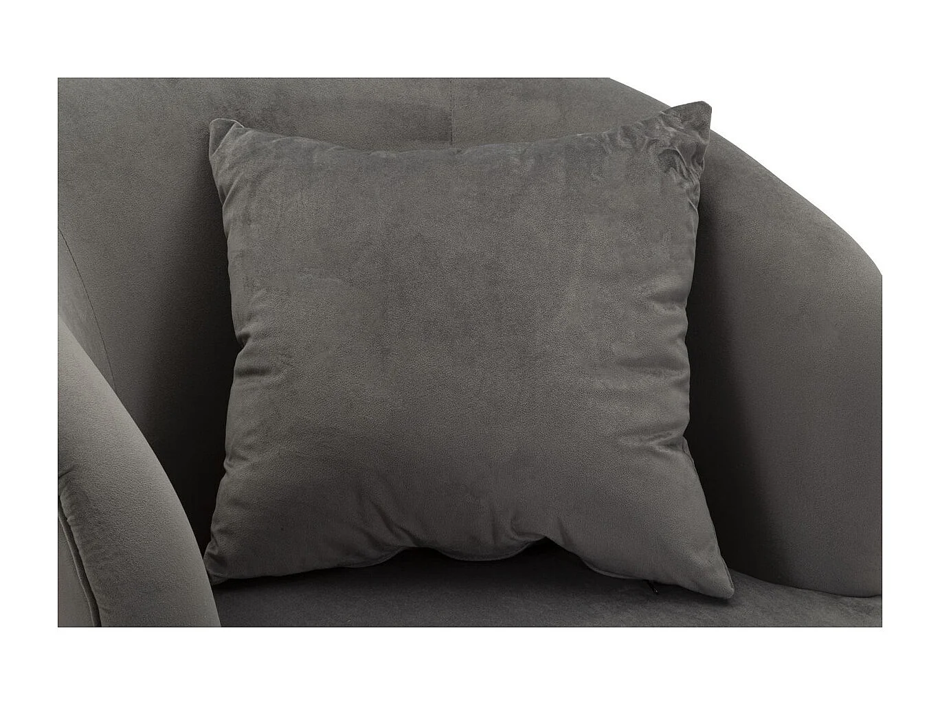 Fauteuil MF313, Gris, 73x66x78 cm, Epikasa