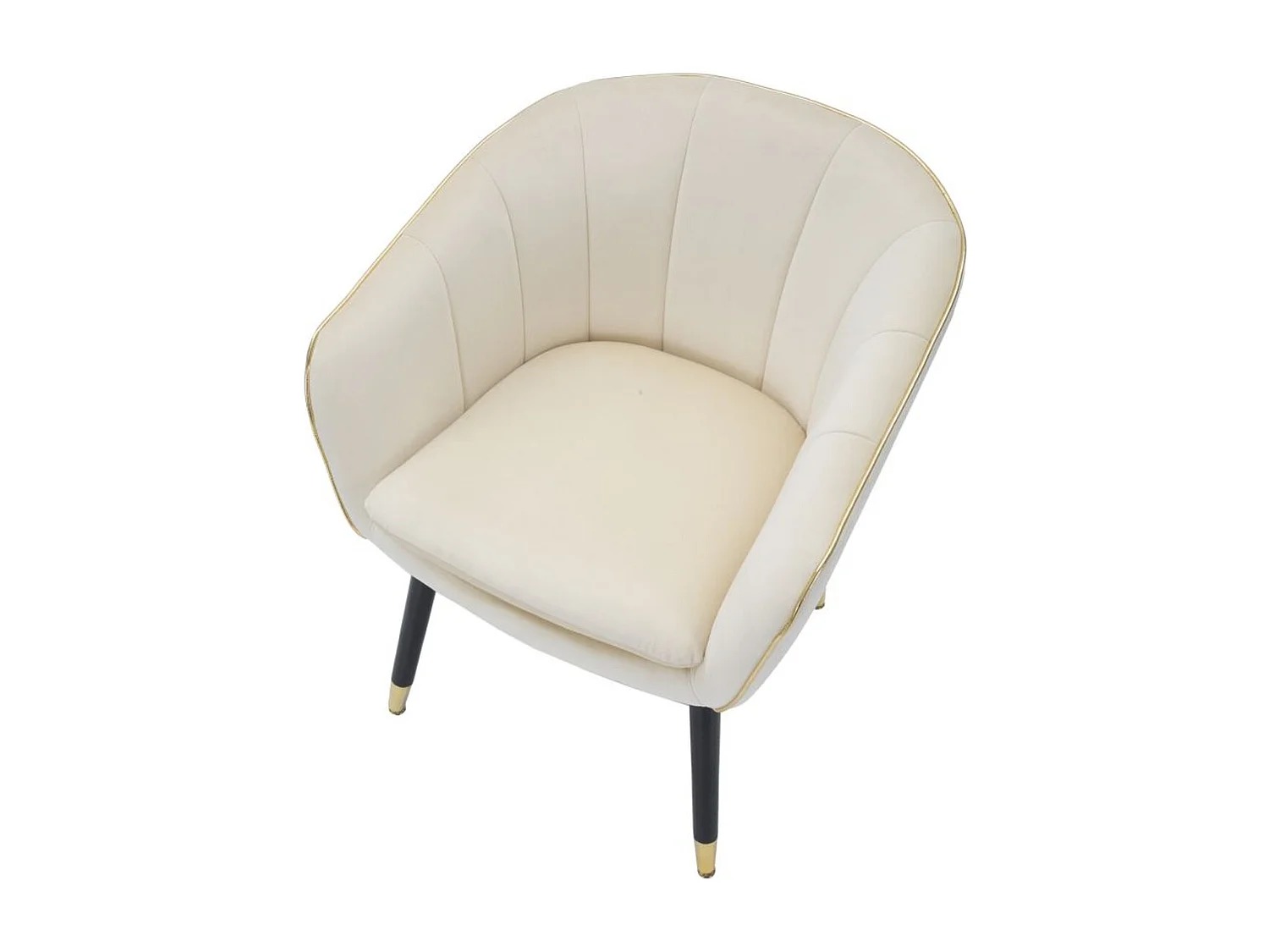 Fauteuil MF315, Beige, 62x58x78 cm, Seven Design