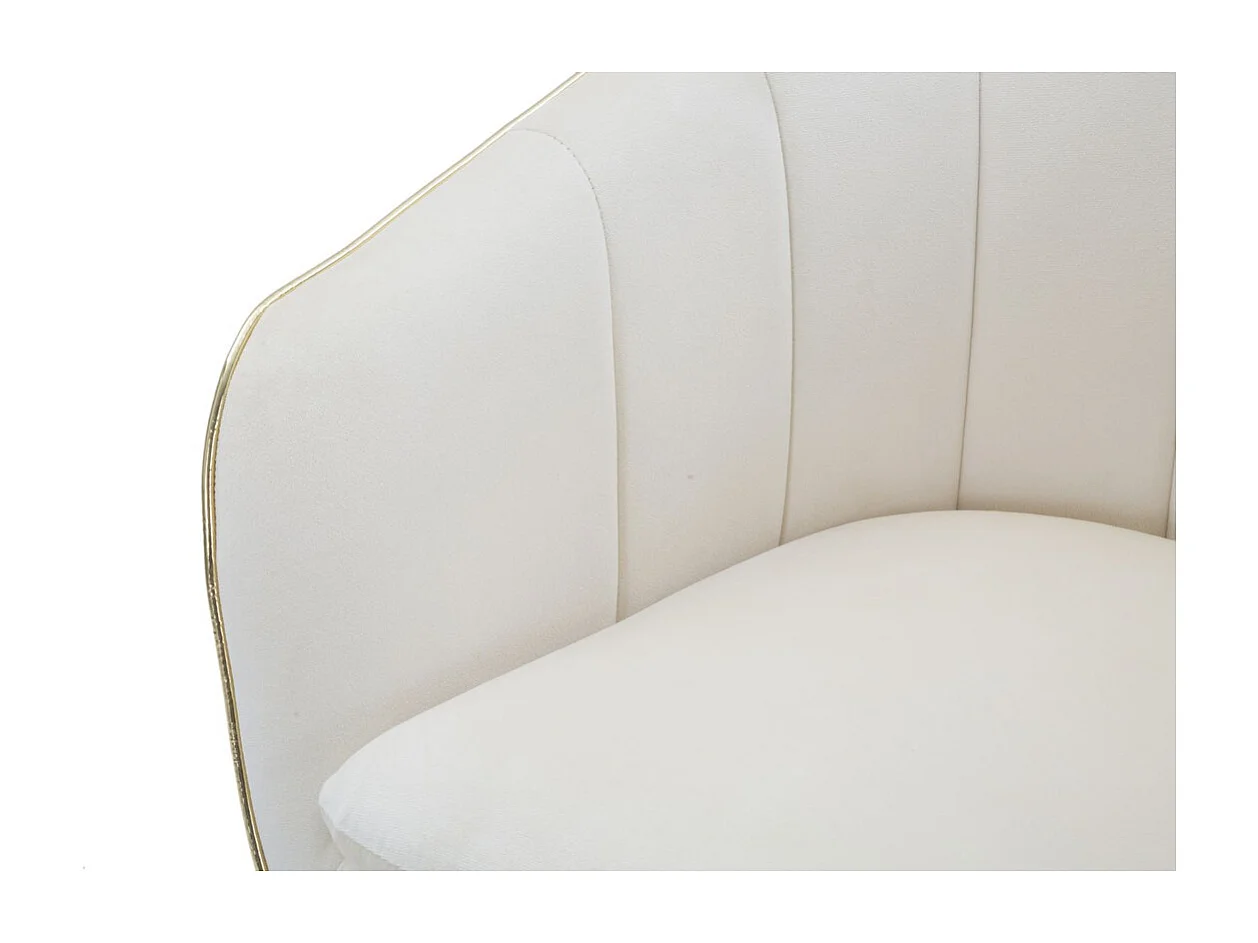 Fauteuil MF315, Beige, 62x58x78 cm, Seven Design