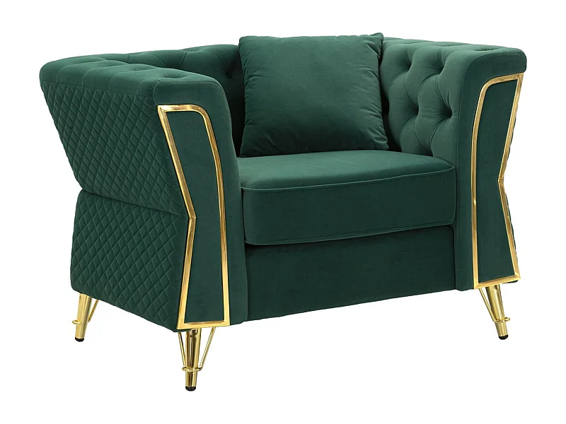 Fauteuil MF321, Groen, 104x83x76 cm, Epikasa