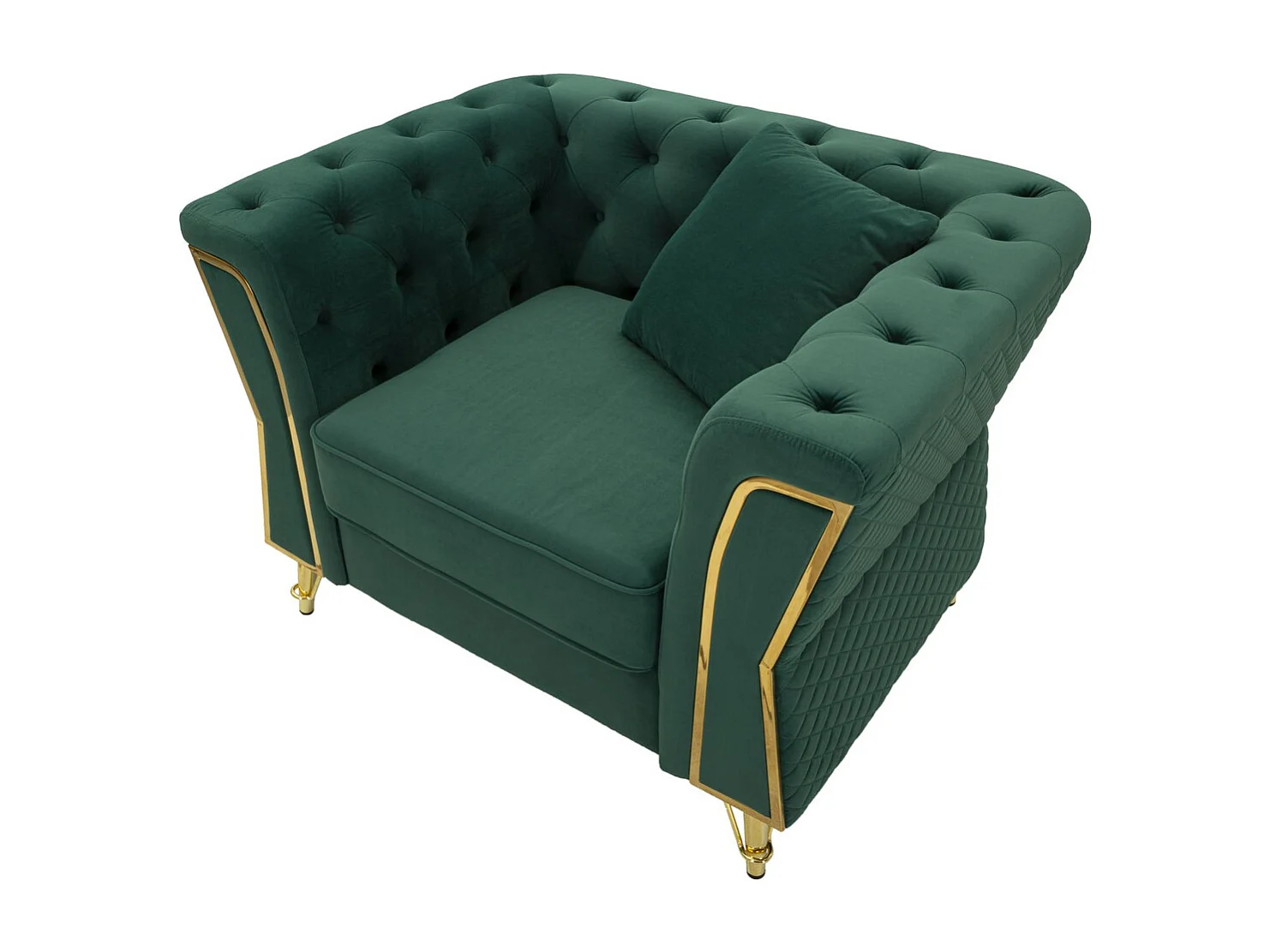 Fauteuil MF321, Groen, 104x83x76 cm, Epikasa