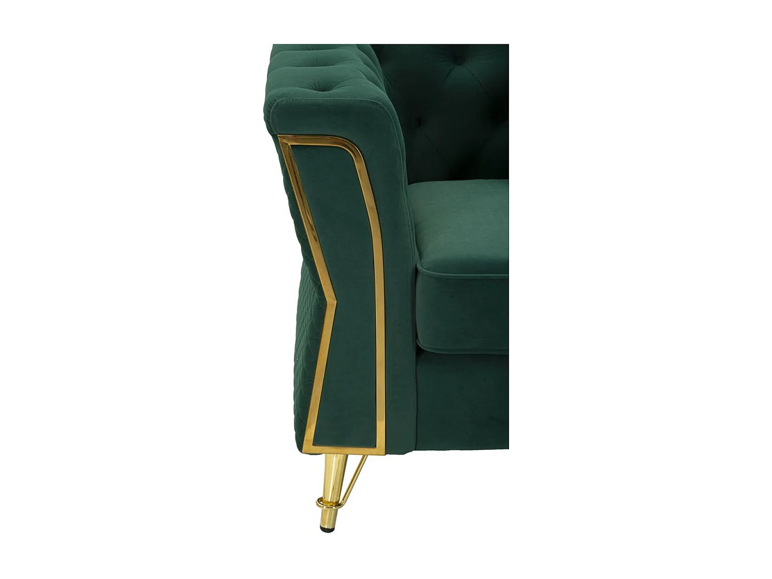 Cadeira de Braços MF321, Verde, 104x83x76 cm, Seven Design