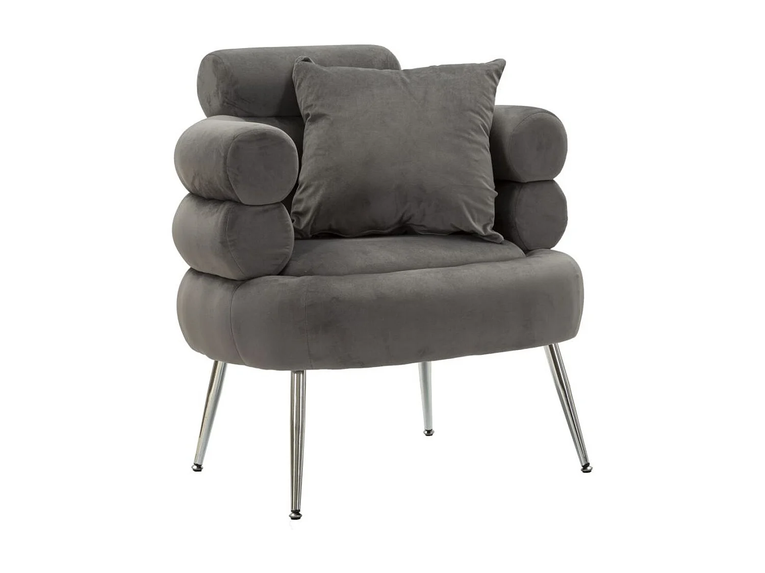 Fauteuil MF311, Grijs, 78x68x85 cm, Epikasa