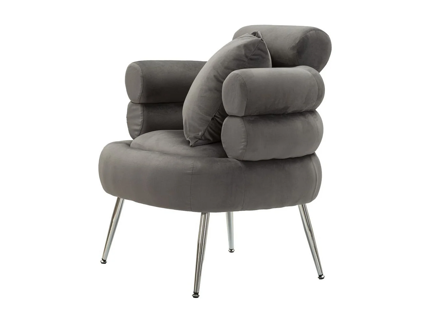 Poltrona MF311, Grigio, 78x68x85 cm, Epikasa