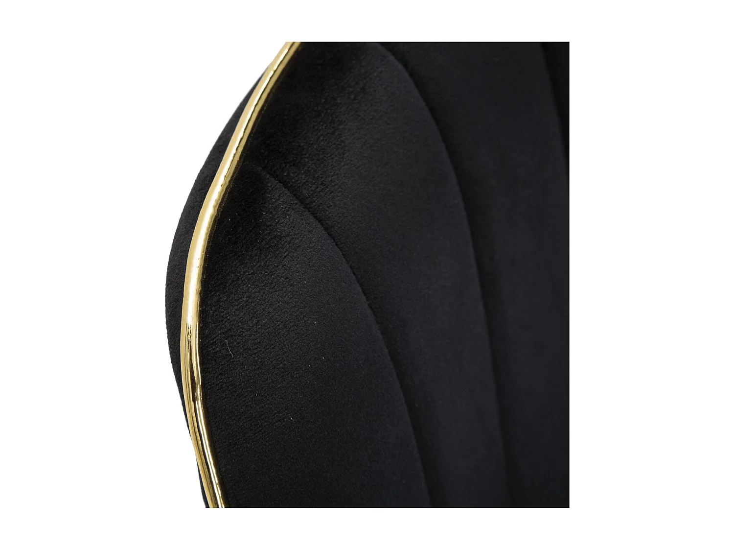 Lot de 2 Chaises MF381, Noir, 51x59x79 cm, Seven Design