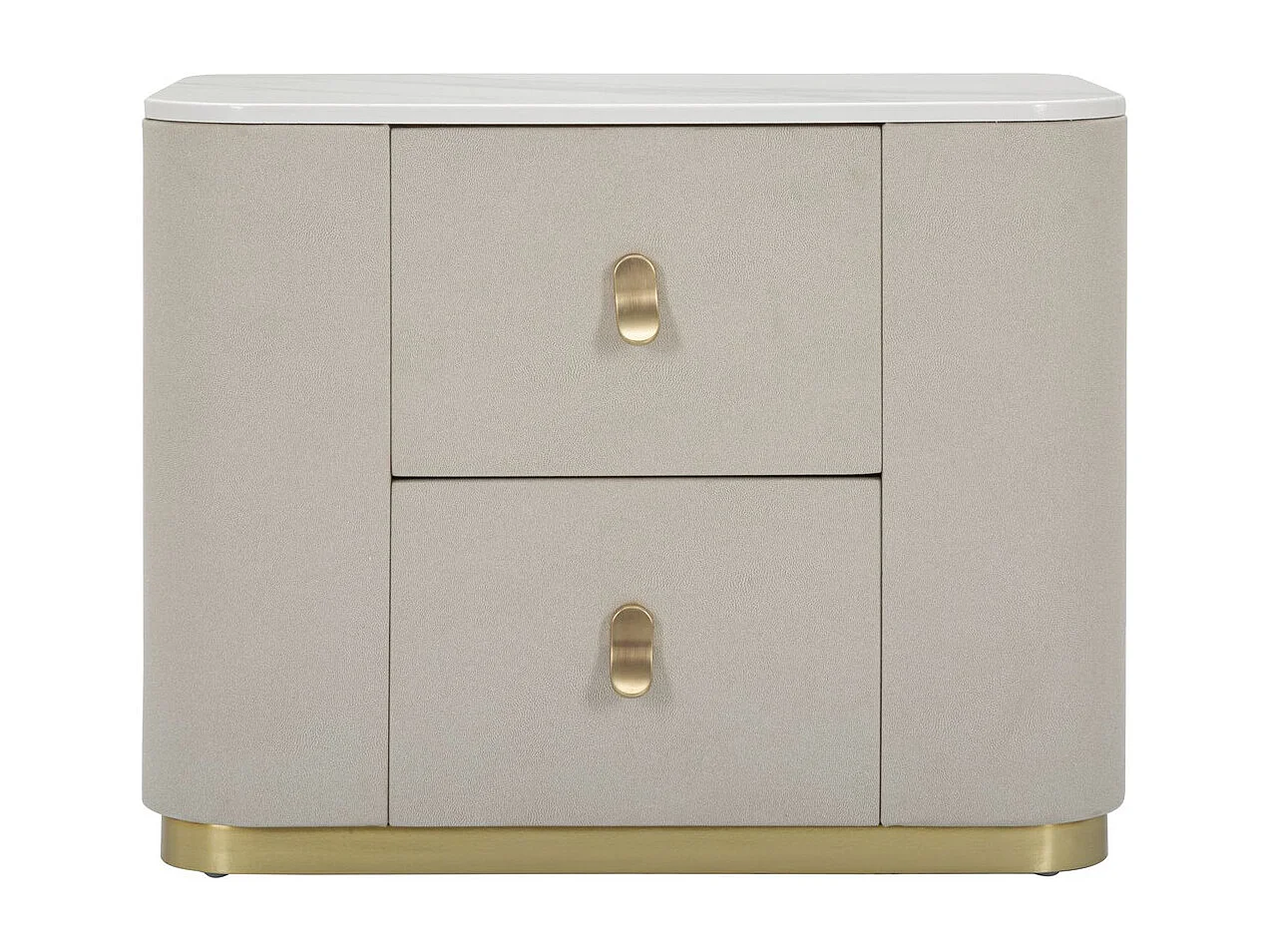 Stolik Nocny MF9, Beżowy, 60x40x47 cm, Seven Design