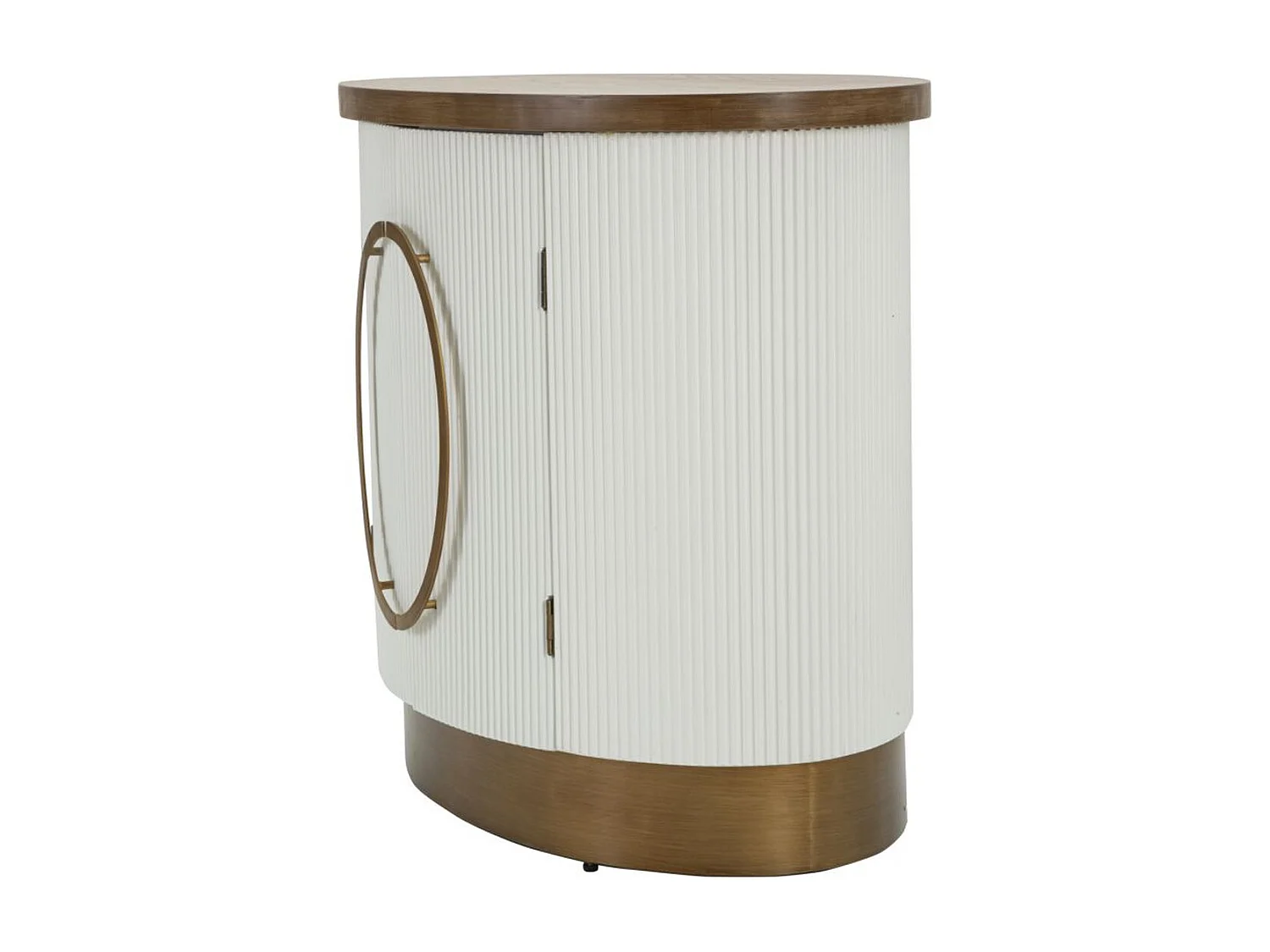 Credenza MF28, Bianco, 79x48x67 cm, Epikasa