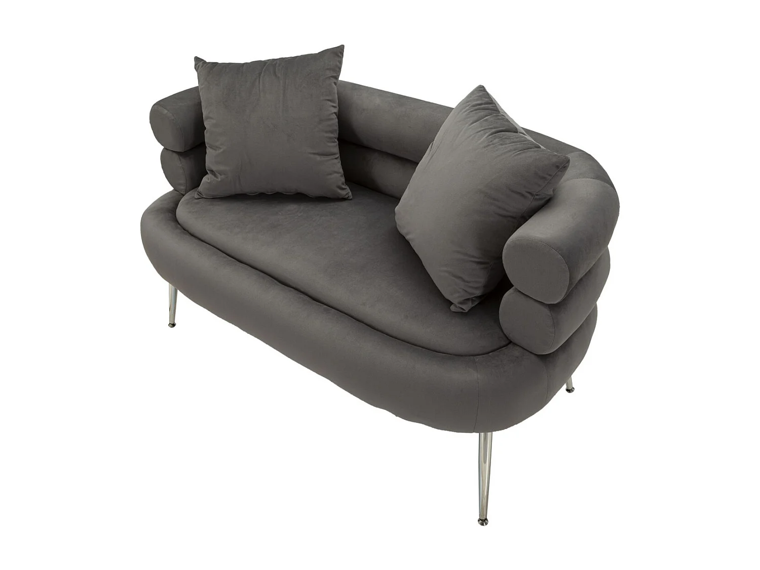 Sofa MF37, Szary, 133x68x69 cm, Epikasa