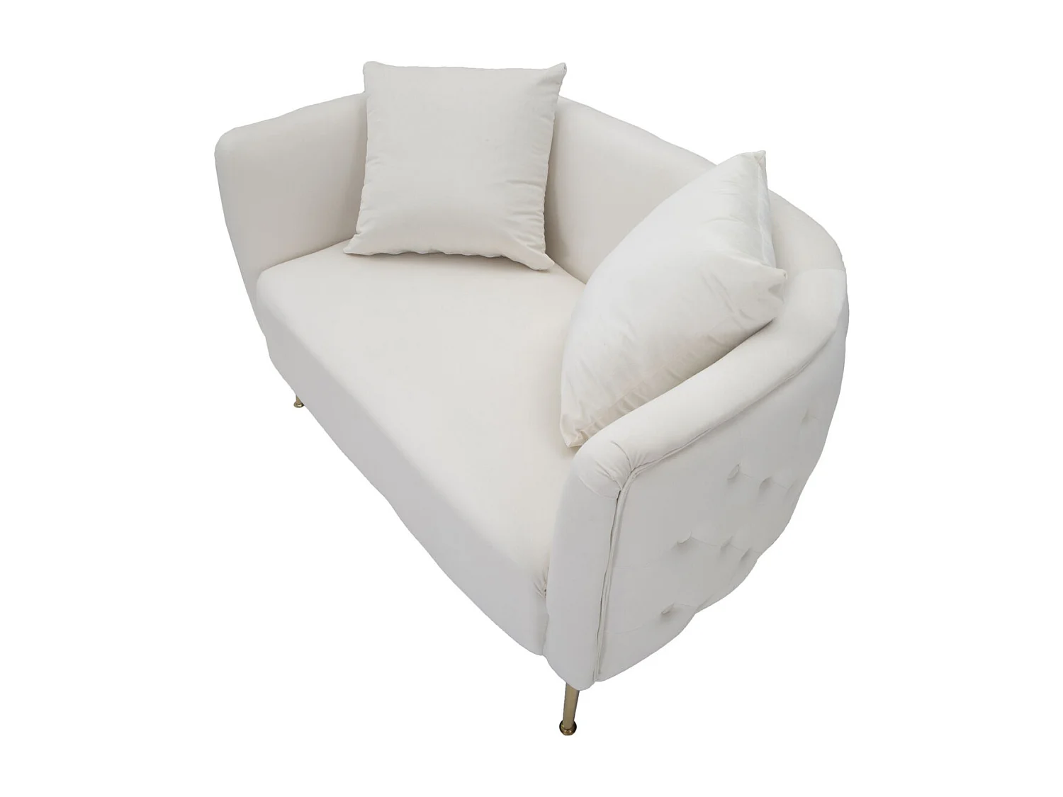 Sofa MF35, Beżowy, 127x74x71 cm, Epikasa