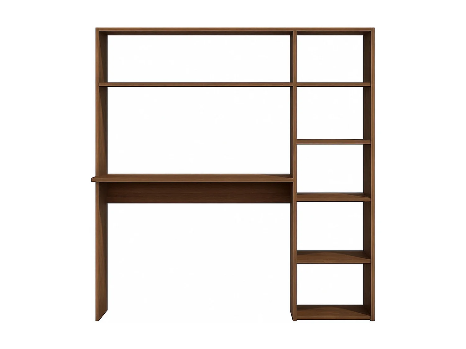 Bureau Aaliyah, Bruin, 40x114x140 cm, Epikasa