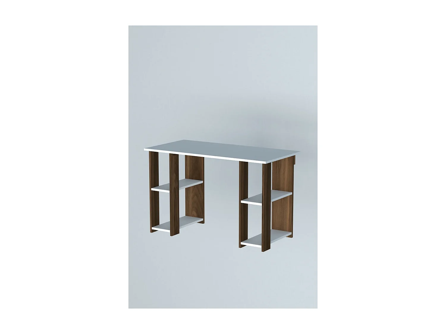 Secretária Sarah, Castanho, 50x120x75 cm, Epikasa