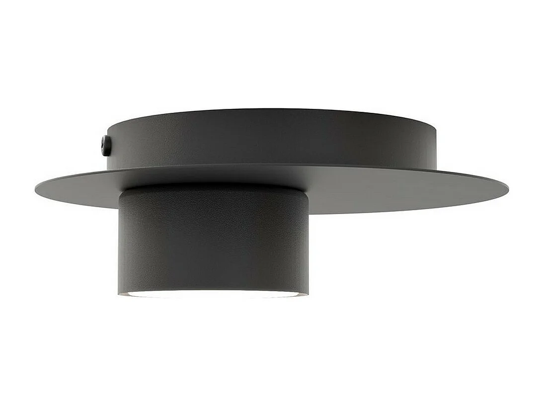 Candeeiro de Teto Bolx, Preto, 20x7x20 cm, Seven Design