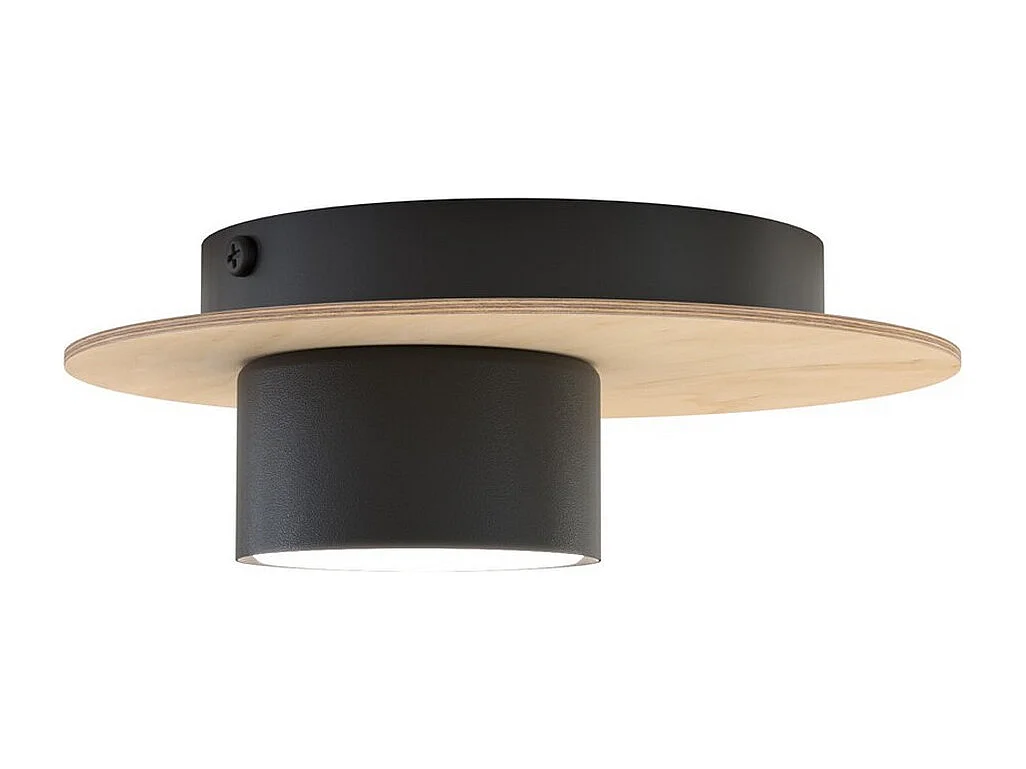 Candeeiro de Teto Pixo, Preto, 20x7x20 cm, Seven Design