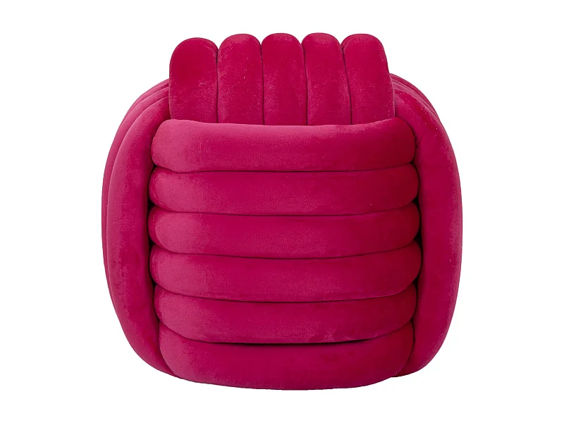 Pouf Coude 7, Rose, 45x45x45 cm, Seven Design