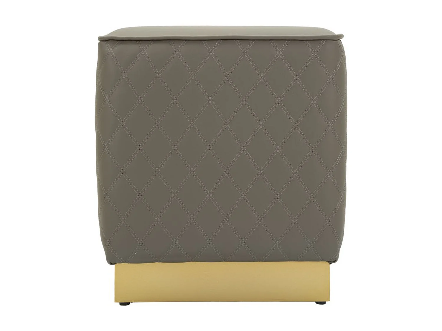 Pouf MF352, Gris, 38x38x38 cm, Seven Design