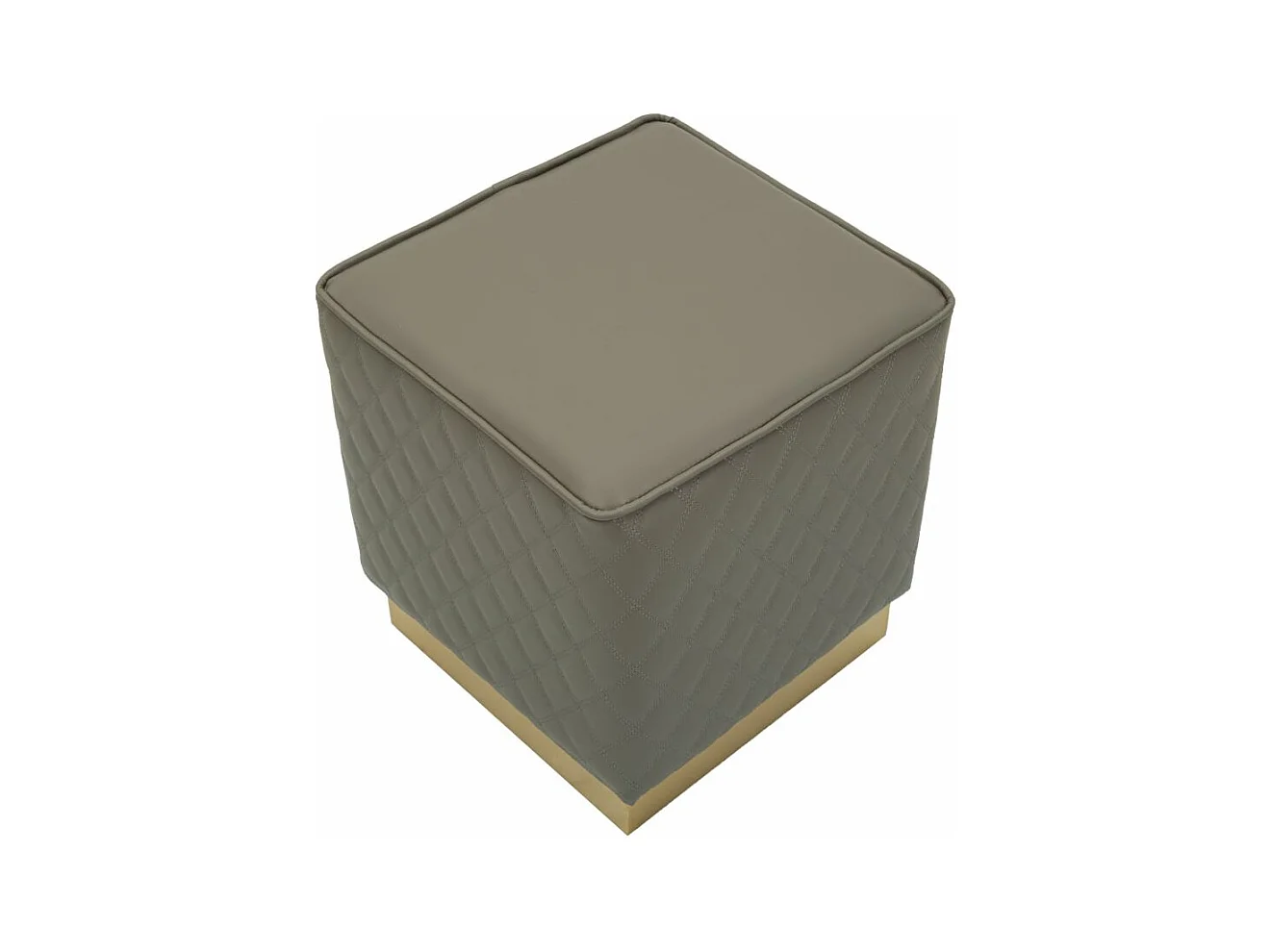 Pufe MF352, Cinzento, 38x38x38 cm, Epikasa