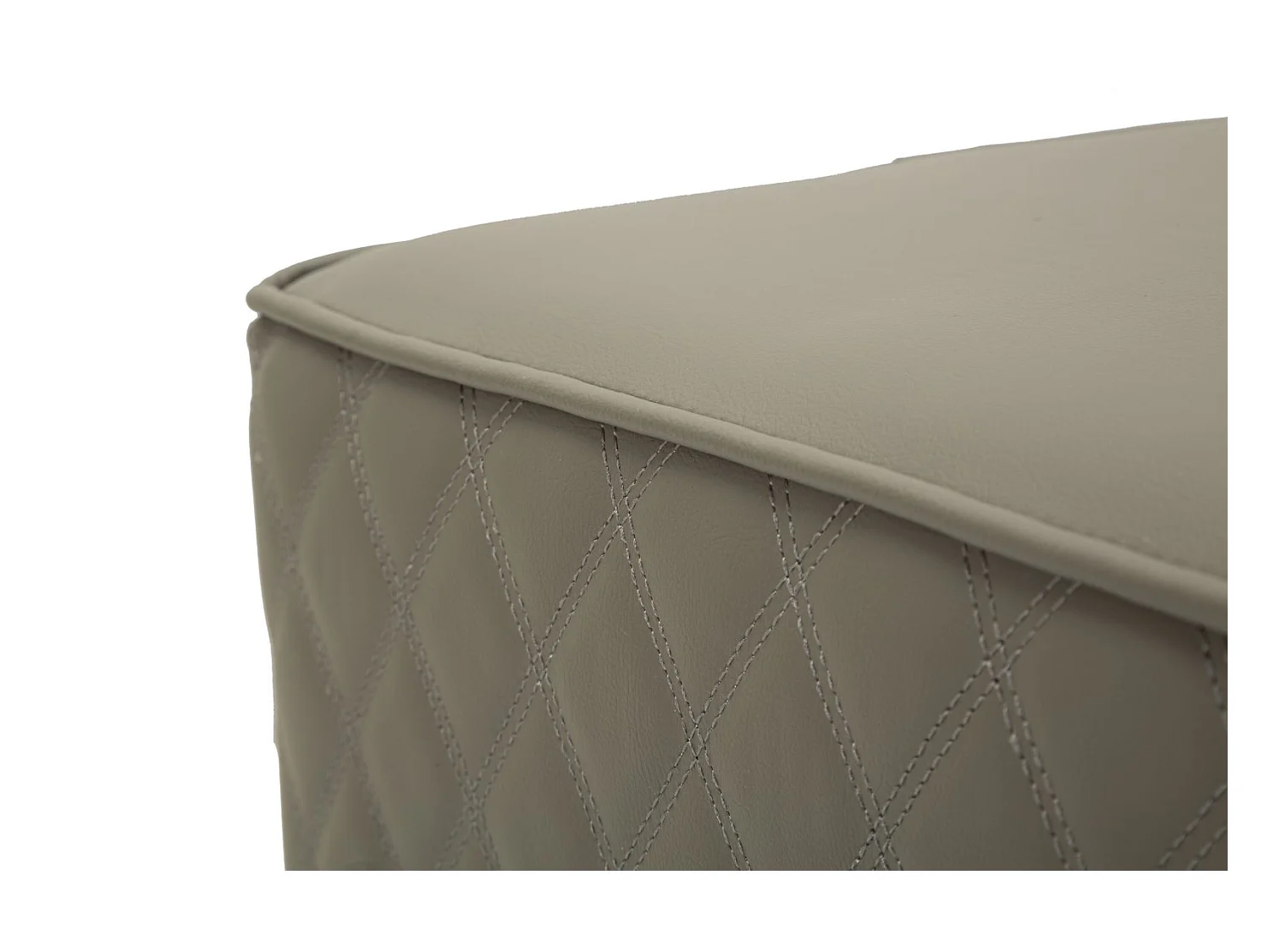 Pufe MF352, Cinzento, 38x38x38 cm, Epikasa