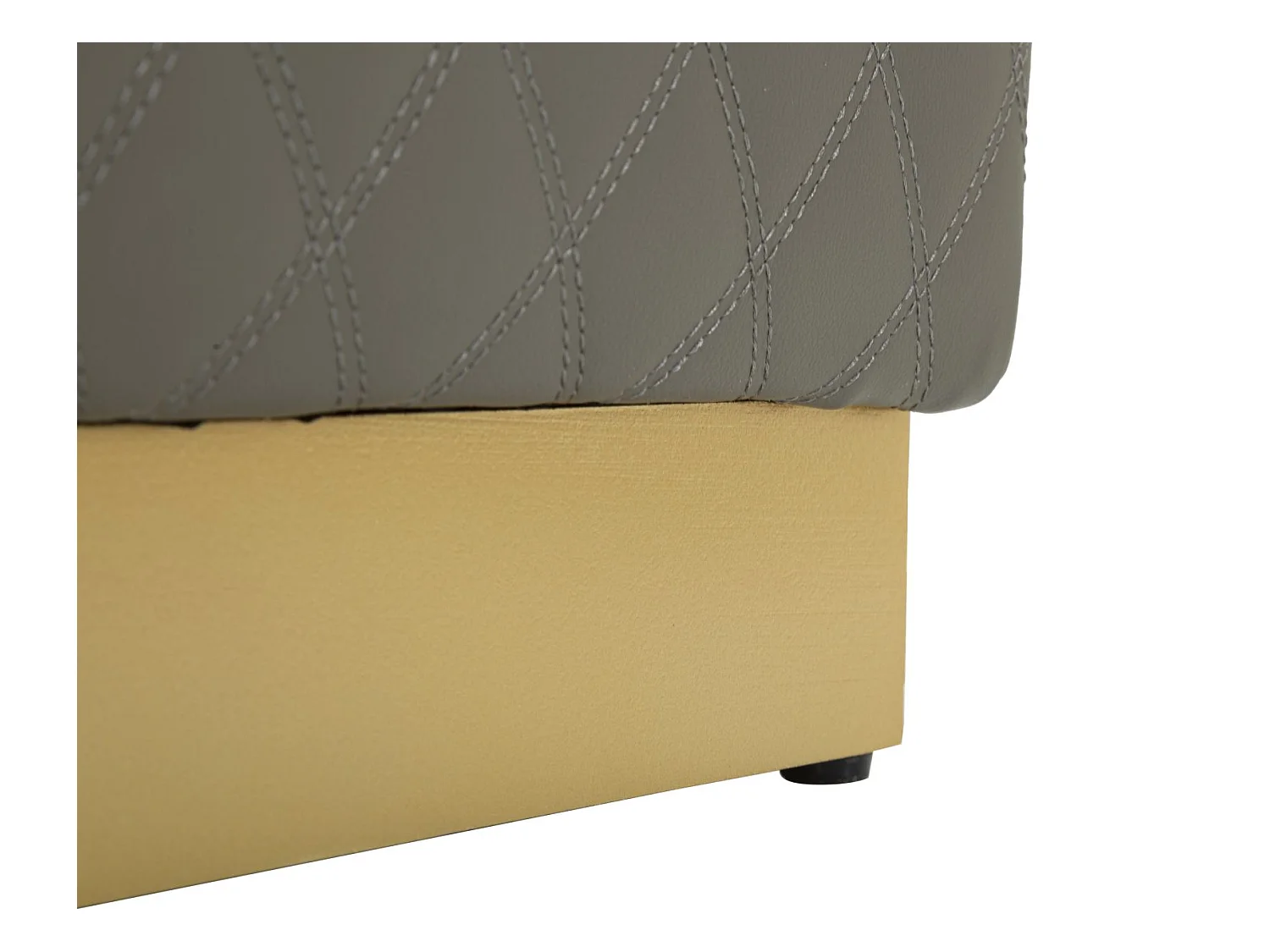 Pufe MF352, Cinzento, 38x38x38 cm, Epikasa