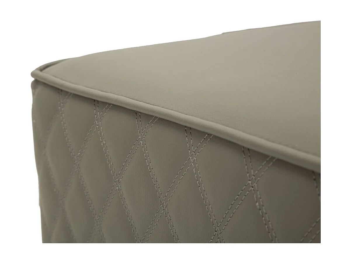 Pufe MF352, Cinzento, 38x38x38 cm, Seven Design