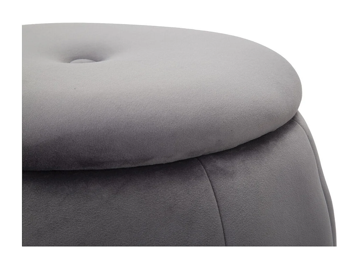 Pufa MF356, Szary, 43x43x43 cm, Seven Design