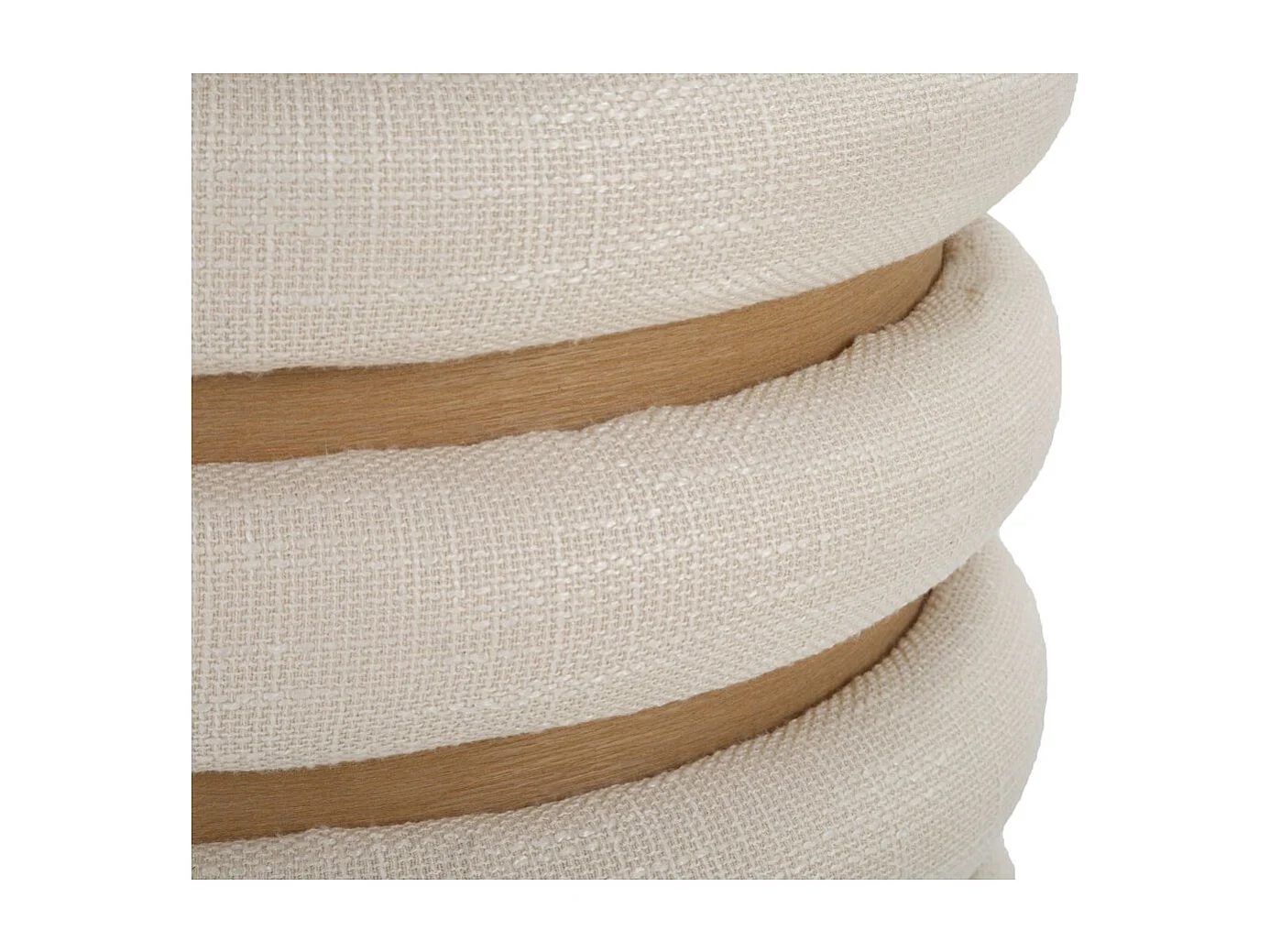 Pouf MF362, Marron, 40x40x42 cm, Seven Design