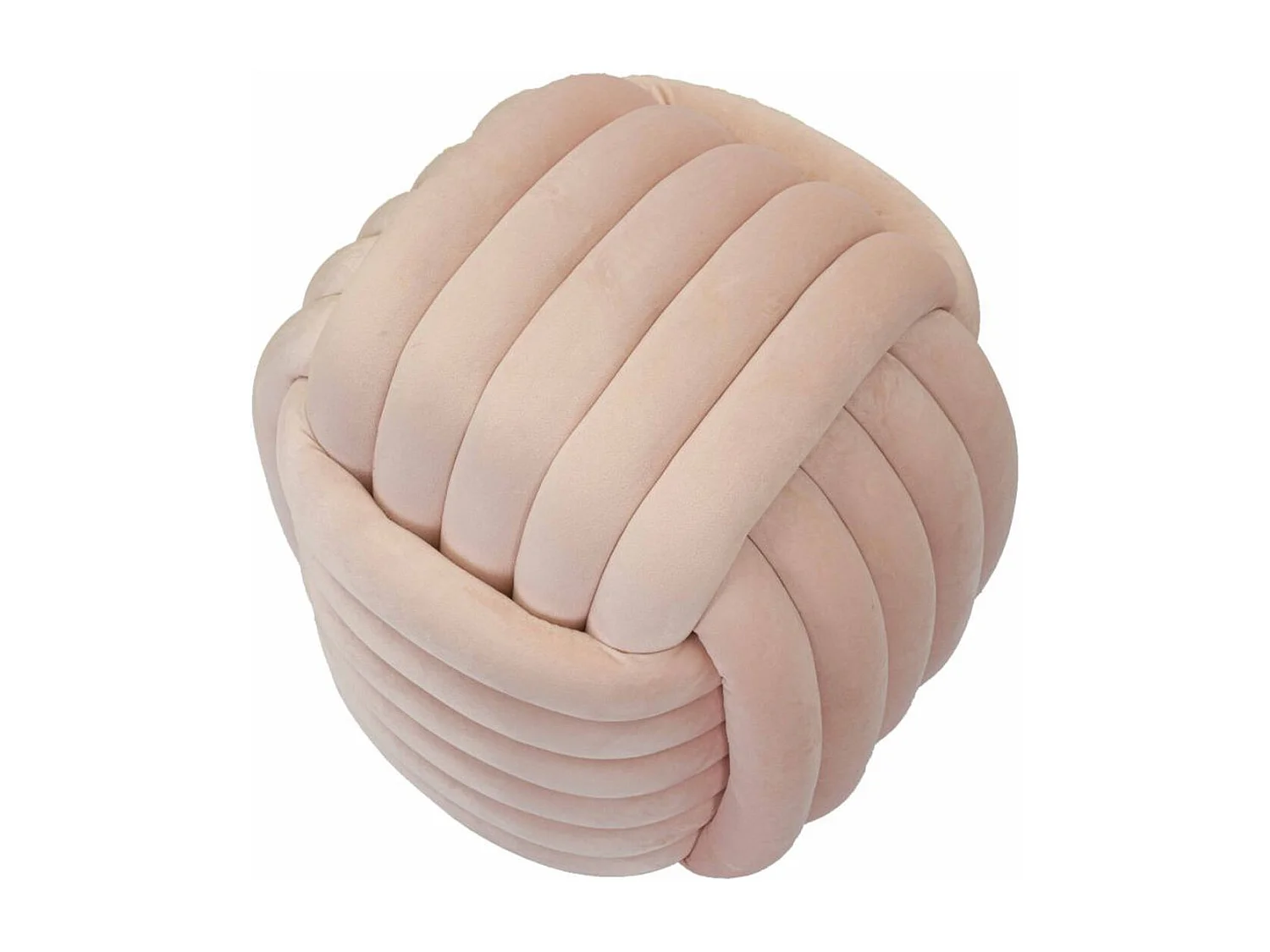 Pouf Coude 5, Rose, 45x45x45 cm, Seven Design